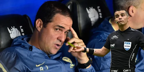 Jardine y el Cuerro en el partido de América/FOTO: Esto