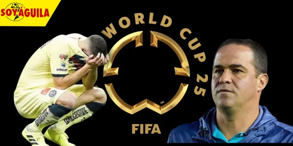 Jardine y jugador del América (Fuente: MEXSPORT)