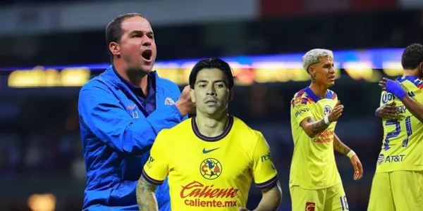 Jardine y jugadores de América/FOTO: Olimpycs