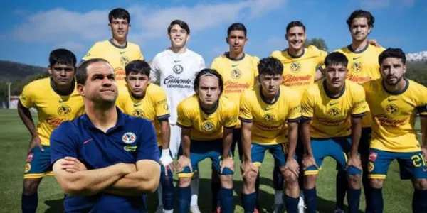 Jardine y sub-23 de América/FOTO: Mexsport