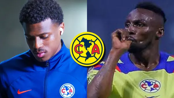 Javairo Dilrosun y Julián Quiñones.