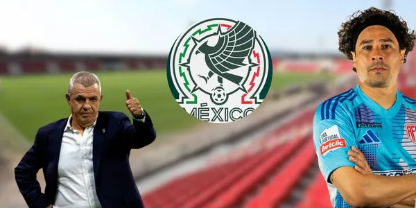 Javier Aguirre y Guillermo Ochoa (Fuente: Imago7 y AVS SAD)