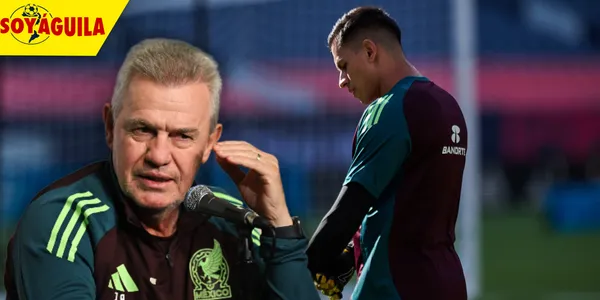 Javier Aguirre y Luis Malagón (Fuente: MEXSPORT)