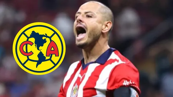 Javier Hernández, jugador de las Chivas.
