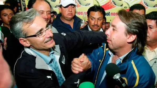 Jesús Martínez y Emilio Azcárraga