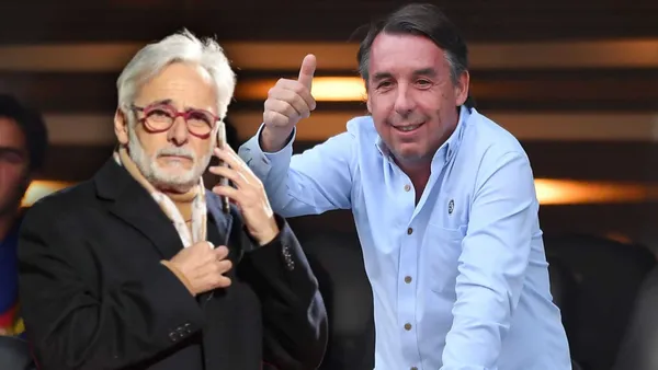 Jesús Martínez y Emilio Azcárraga (Foto: MEXSPORT)