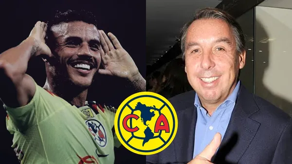 Jonathan Dos Santos y Emilio Azcárraga en América.