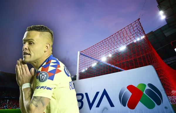 Jonathan Rodríguez con las manos juntadas/ Foto 365scores.