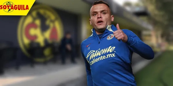 Jonathan Rodríguez en el América (Fuente: MEXSPORT)