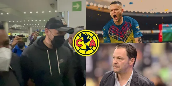 Jonathan Rodríguez por fin se encuentra en México y reportará con el América.