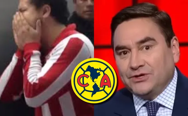 Jorge Pietrasanta criticando al América.