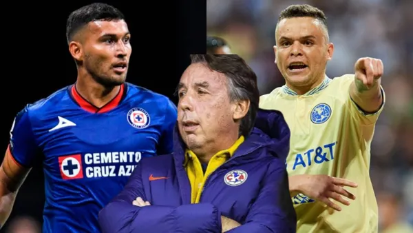 Juan Escobar, Jonathan Rodríguez y Emilio Azcárraga