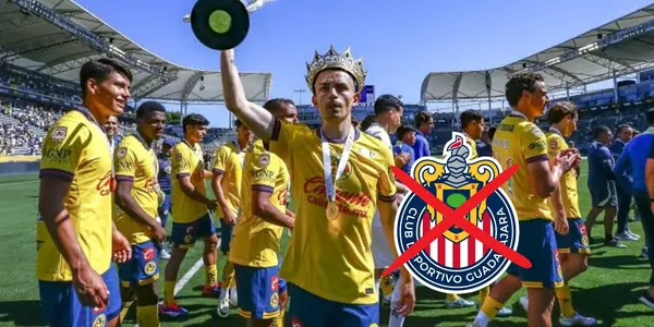 Jugadores de América con la copa/FOTO: Mexsport