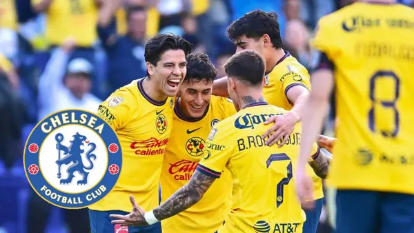 Jugadores de América (Foto tomada de: SportMex/Wikipedia)