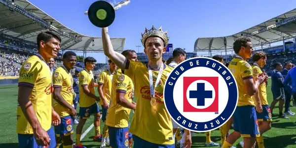 Jugadores de América y Cruz Azul/FOTO: Mexsport