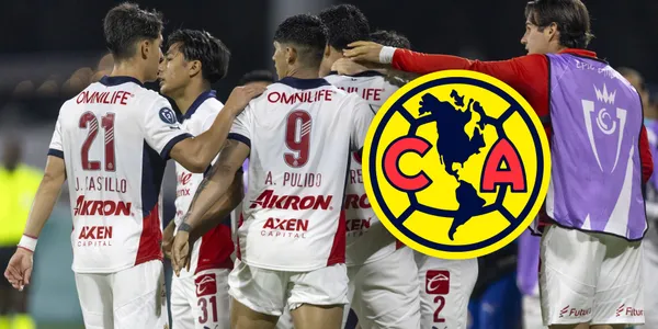 Jugadores de Chivas (Fuente: MEXSPORT)