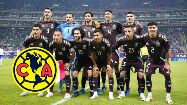 Jugadores de El Tri (Foto tomada de: MexSport/Wikipedia)