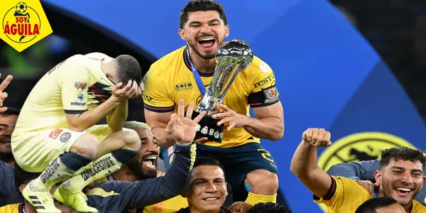 Jugadores del América en el Tricampeonato (Fuente: MEXSPORT)