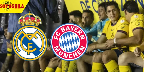 Jugadores del América en la banca (Fuente: MEXSPORT)