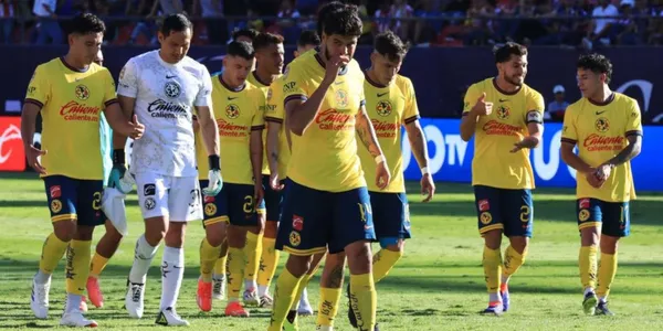 Jugadores del América / Foto: MEXSPORT