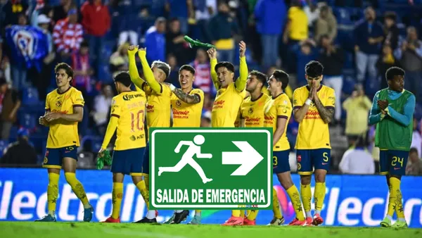 Jugadores del América (Foto tomada de: MexSport/Extintor)