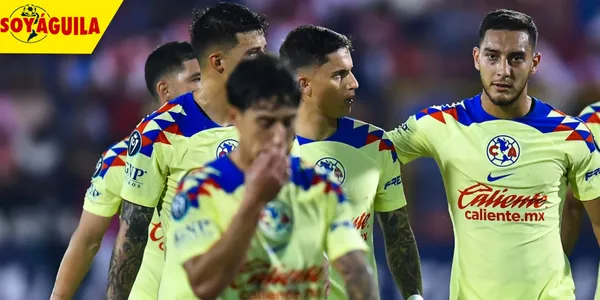 Jugadores del América (Fuente: MEXSPORT)