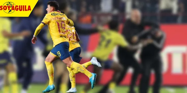 Jugadores del América (Fuente: MEXSPORT)