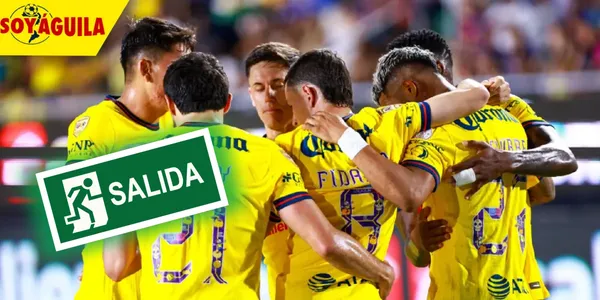 Jugadores del América (Fuente: MEXSPORT)