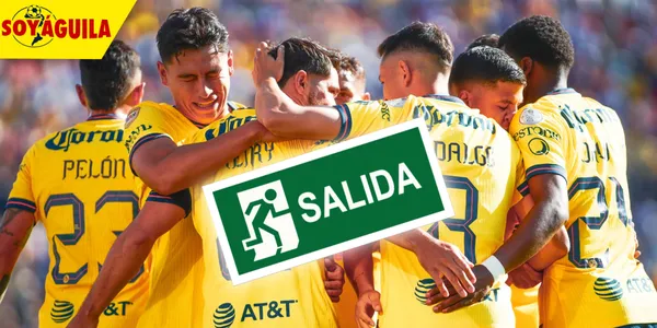 Jugadores del América (Fuente: MEXSPORT)