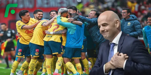 Jugadores del América (Fuente: MEXSPORT)