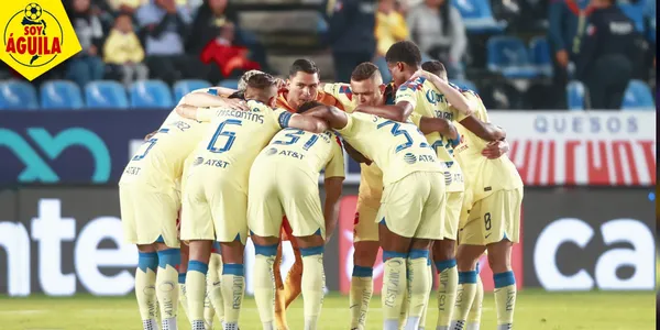 Jugadores del América (Fuente: MEXSPORT)