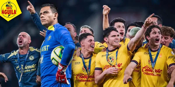 Jugadores del América (Fuente: MEXSPORT)