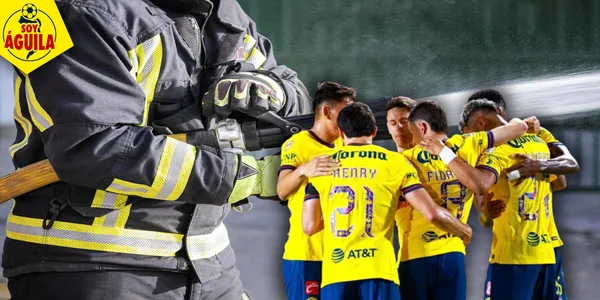 Jugadores del América (Fuente: MEXSPORT)