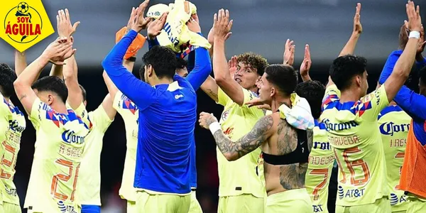 Jugadores del América (Fuente: MEXSPORT)