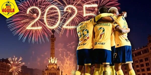 Jugadores del América (Fuente: MEXSPORT)