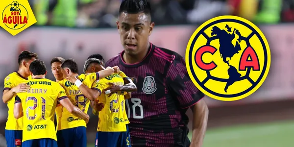 Jugadores del América (Fuente: MEXSPORT)
