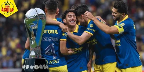 Jugadores del América (Fuente: MEXSPORT)