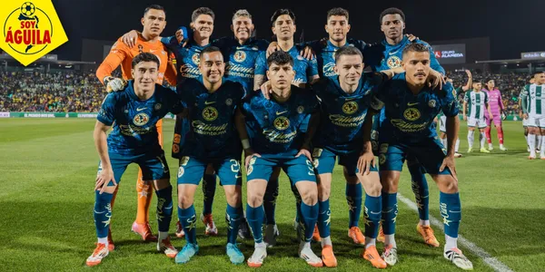 Jugadores del América (Fuente: MEXSPORT)