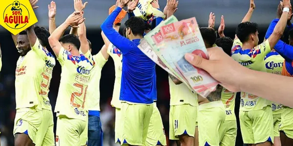 Jugadores del América (Fuente: MEXSPORT)