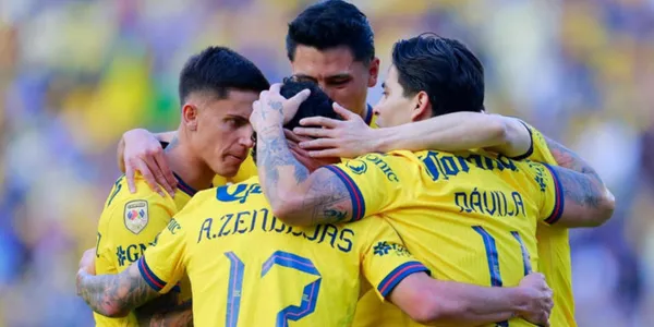 Jugadores del América (Fuente: MEXSPORT)