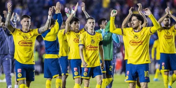 Jugadores del América (Fuente: MEXSPORT)