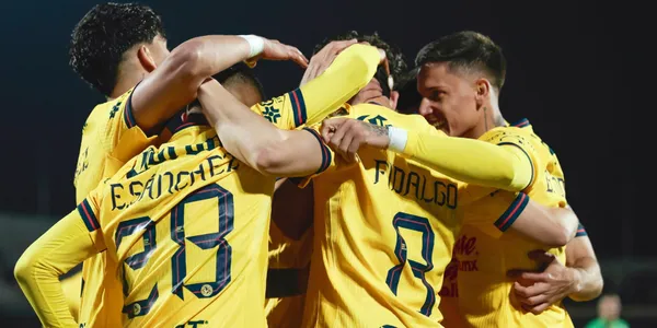 Jugadores del América (Fuente: MEXSPORT)