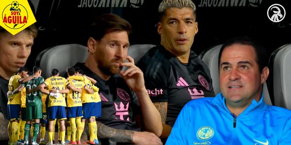 Jugadores del América, Lionel Messi y André Jardine (Fuente: MEXSPORT / MLS)