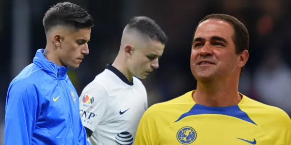 Jugadores del América y André Jardine (Fuente: MEXSPORT)