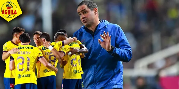 Jugadores del América y Jardine (Fuente: MEXSPORT)