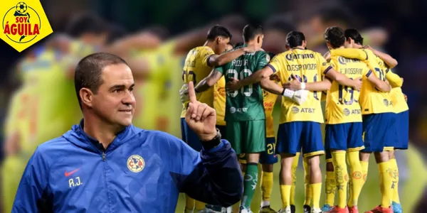 Jugadores del América y Jardine (Fuente: MEXSPORT)