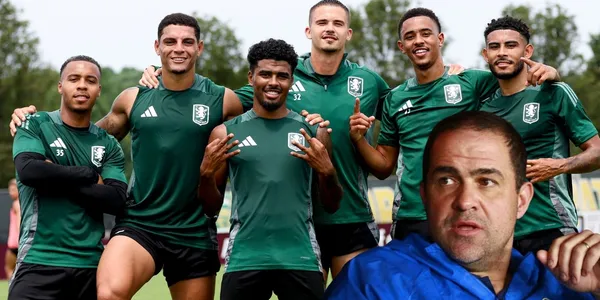 Jugadores del Aston Villa entrenando (foto: Aston Villa)