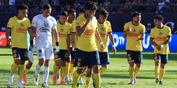 jugadores del Club América (Fuente: MEXSPORT)