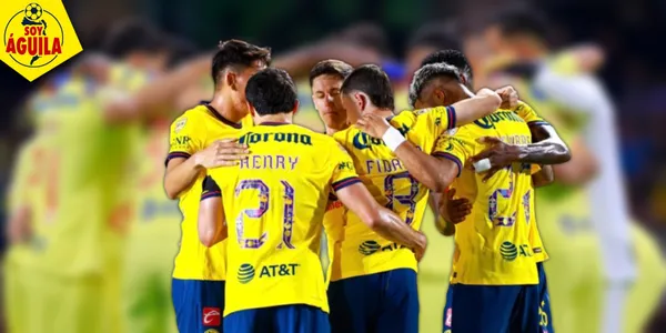 Jugdadores del América (Fuente: MEXSPORT)