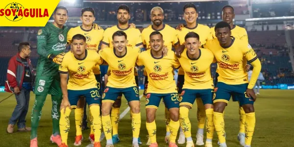 Jugdores del Club América (Fuente: Bolavip)